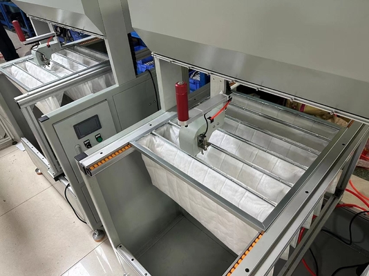 PLC การควบคุม 0.6-0.8Mpa เครื่องทํากรองอากาศ 3000 * 1500 * 1800mm