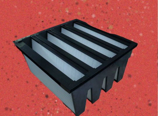 V Type รวมคอมแพคพับ G4 เครื่องปรับอากาศ Hepa Filters