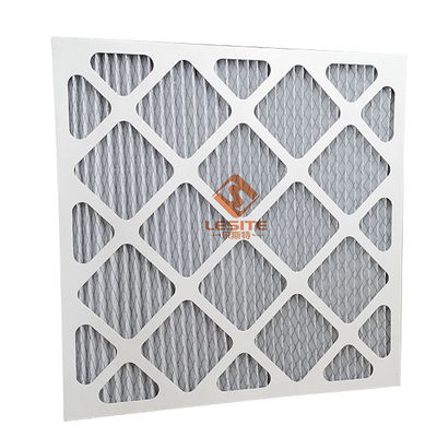 Commercial G3 G4 Merv 8 Hepa Air Filter สำหรับ HVAC, แผ่นกรองจีบ