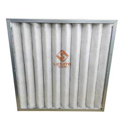 ระบบ HVAC เส้นใยโพลีเอสเตอร์ G4 เครื่องฟอกอากาศกรองล้างทำความสะอาดได้