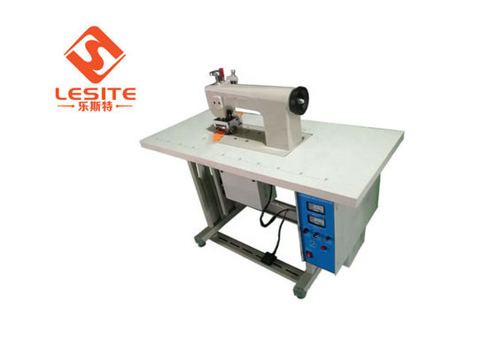 Single Motor 6A Ultrasonic Non Woven Bag เครื่องซีลเครื่องป้อนด้วยตนเอง