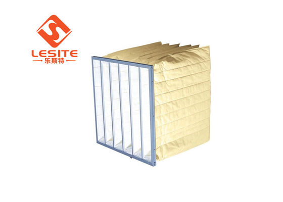 Disposable V Bank EN779 ตัวกรองใยสังเคราะห์ประสิทธิภาพปานกลาง