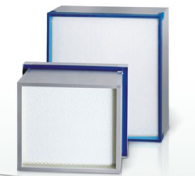 ขนาดเล็ก Gel Seal HEPA Filter &amp; ULPA Filter พื้นที่กรองขนาดใหญ่ อายุการใช้งานยาว