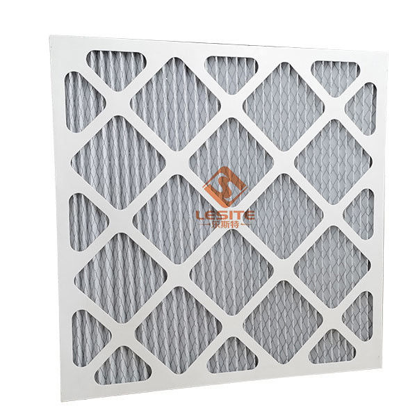 Commercial G3 G4 Merv 8 Hepa Air Filter สำหรับ HVAC, แผ่นกรองจีบ