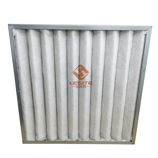 ระบบ HVAC เส้นใยโพลีเอสเตอร์ G4 เครื่องฟอกอากาศกรองล้างทำความสะอาดได้