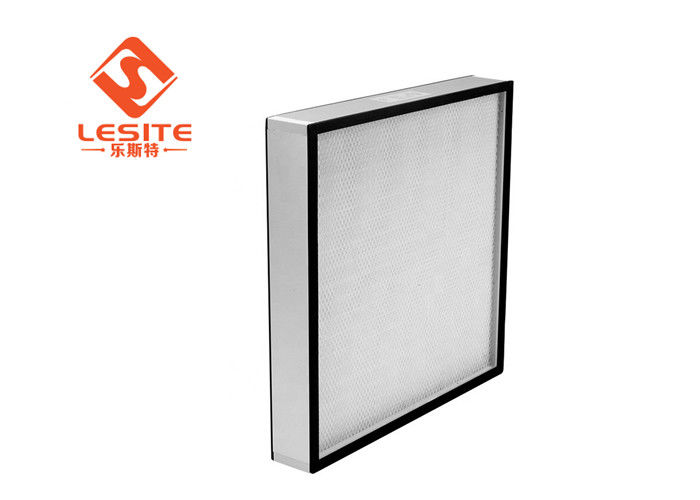 ความต้านทานต่ออุณหภูมิกระดาษไมโครไฟเบอร์ Central AC Hepa Filter สำหรับโรคหอบหืด