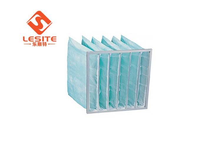 ใยสังเคราะห์ F6 65% ระบบกรอง Hepa, เครื่องกรองอากาศ Hepa สำหรับ HVAC